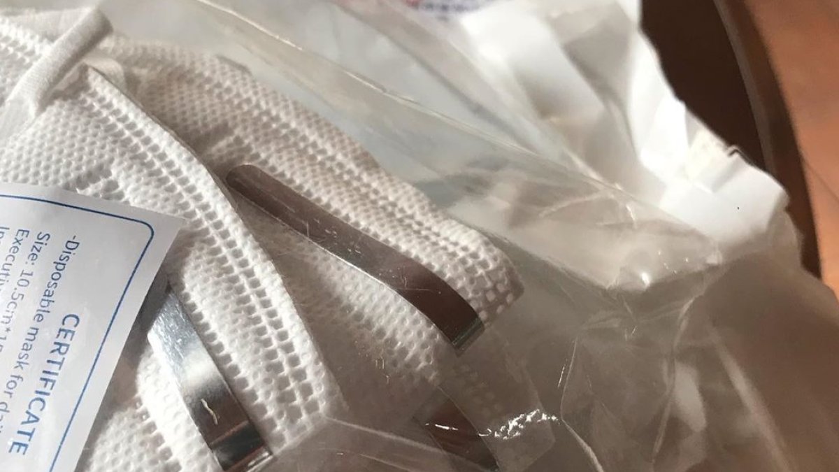 Mascarillas FFP2/KN95 adquiridas por Touring Almería.