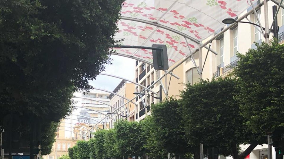 Entoldado del Paseo de Almería