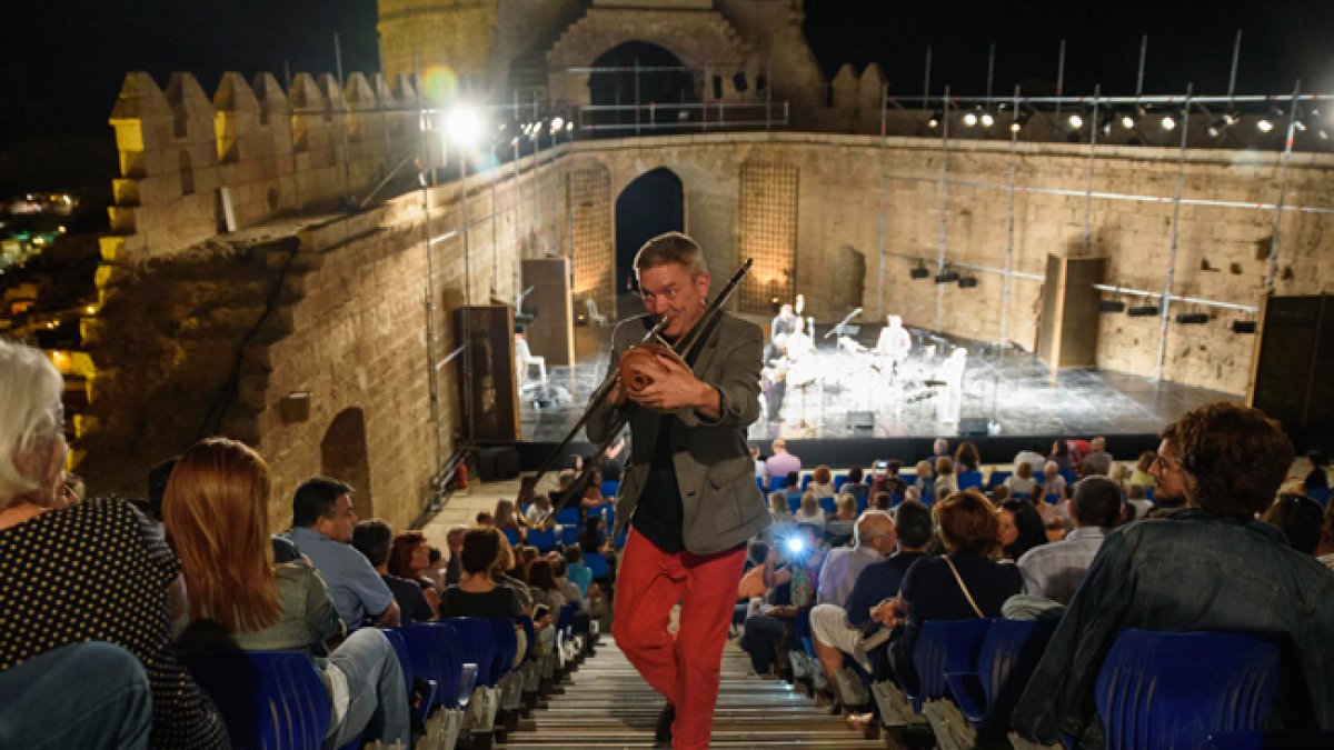 Vuelven los espectáculos a la Alcazaba de Almería. En la imagen, durante una actuación de las Jornadas del Siglo de Oro.