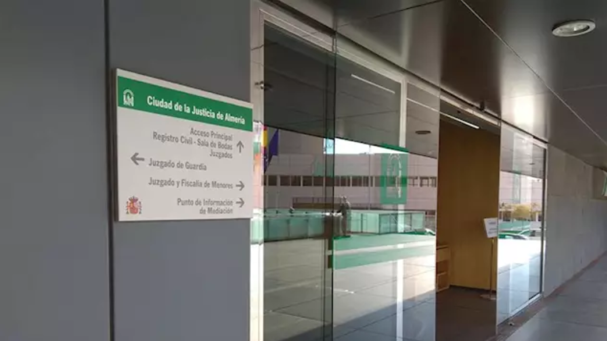 La Ciudad de la Justicia de Almería permanece cerrada al público como consecuencia del Estado de Alarma.