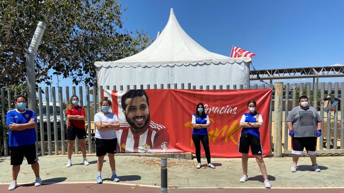 El equipo de la Fundación UDA en el Mediterráneo.