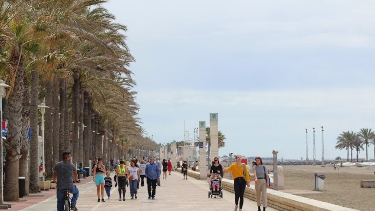 El sol hace acto de presencia en la capital.