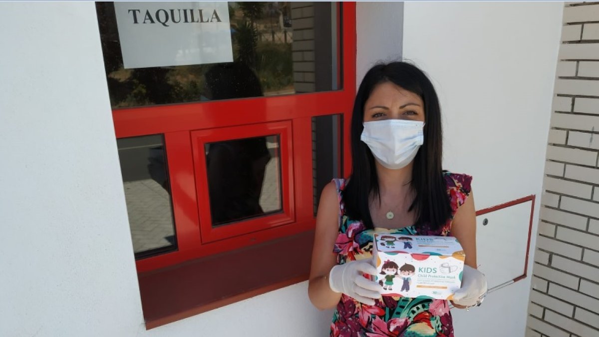 La concejala de Educación, Juventud e Igualdad del Ayuntamiento de Huércal de Almería, Almudena Serrano.