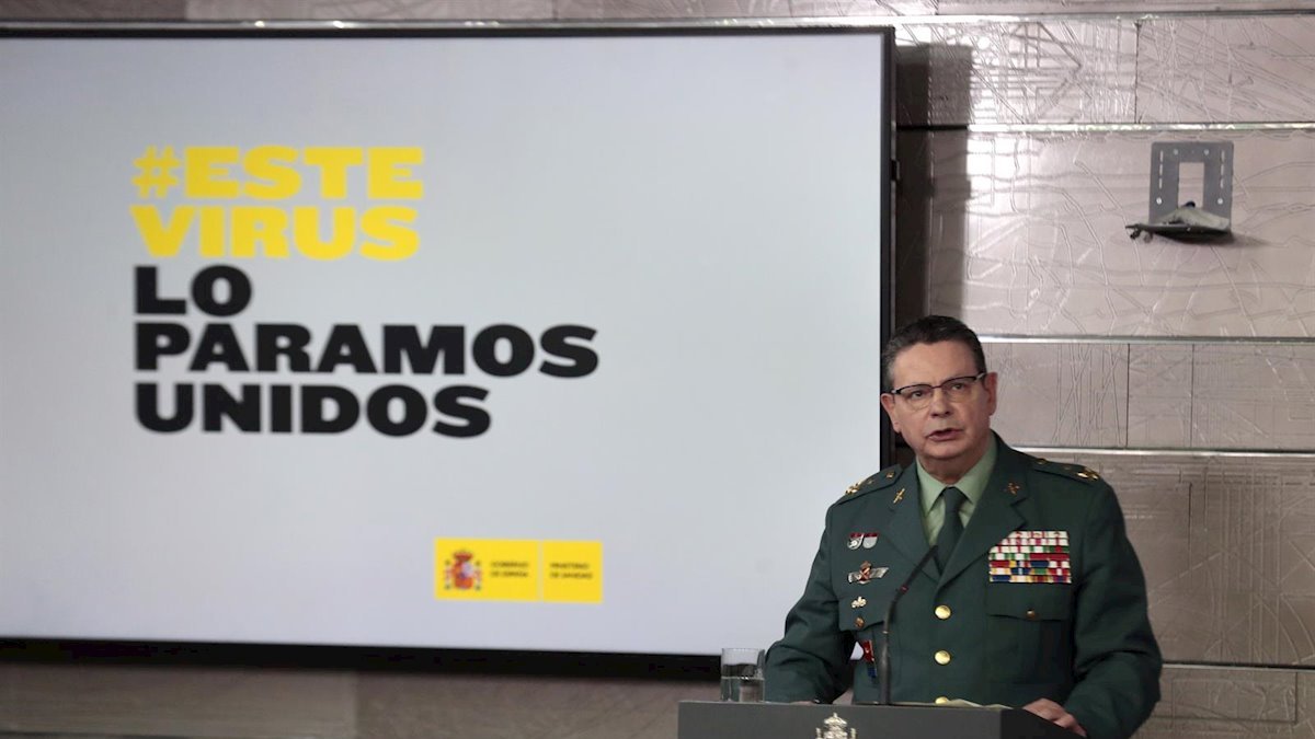 El director adjunto operativo (DAO) de la Guardia Civil, general Laurentino Ceña.