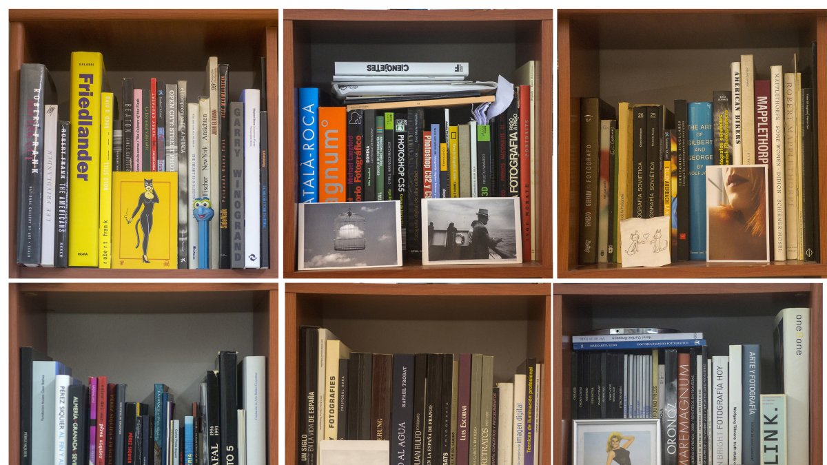 Selección de fotos de la serie publicada en Facebook en la fase más cruda del confinamiento.