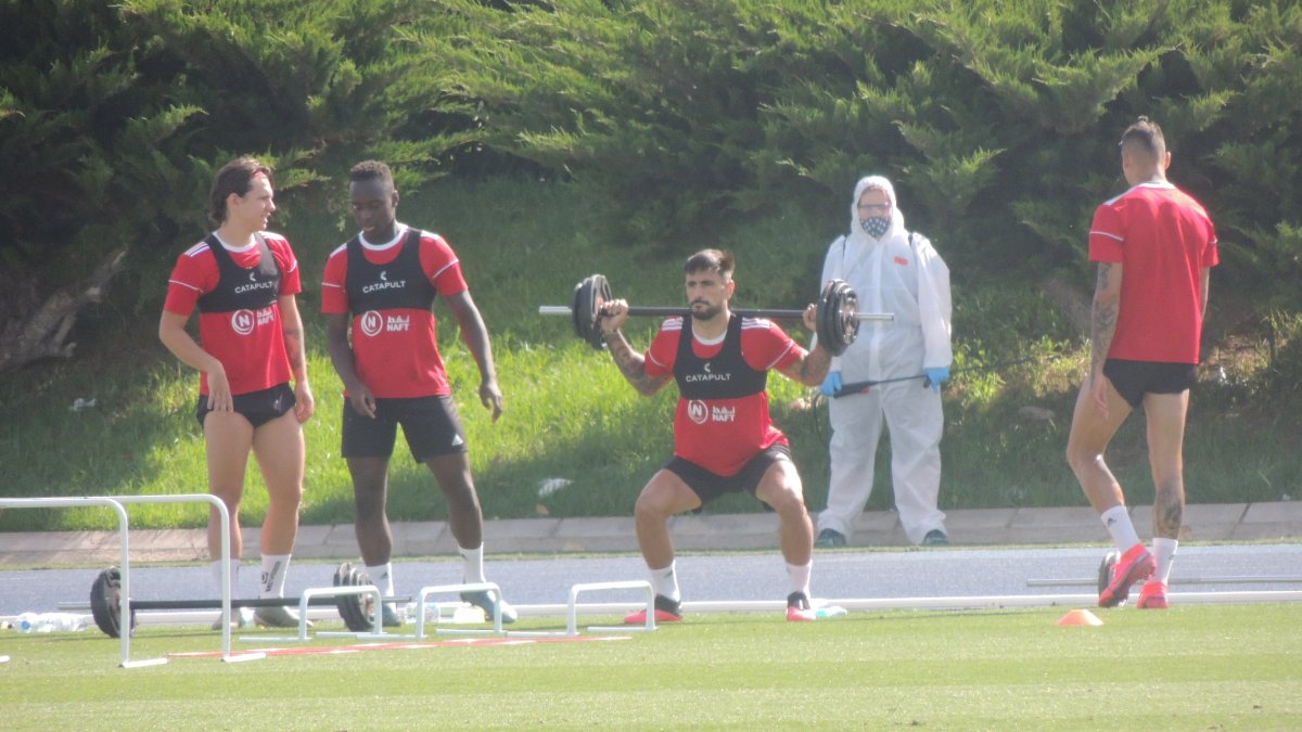 El equipo está cada día más fuerte.