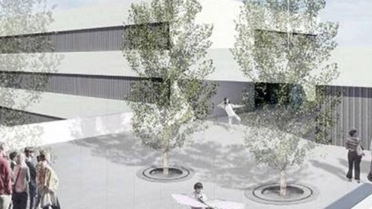 Vista virtual del colegio.