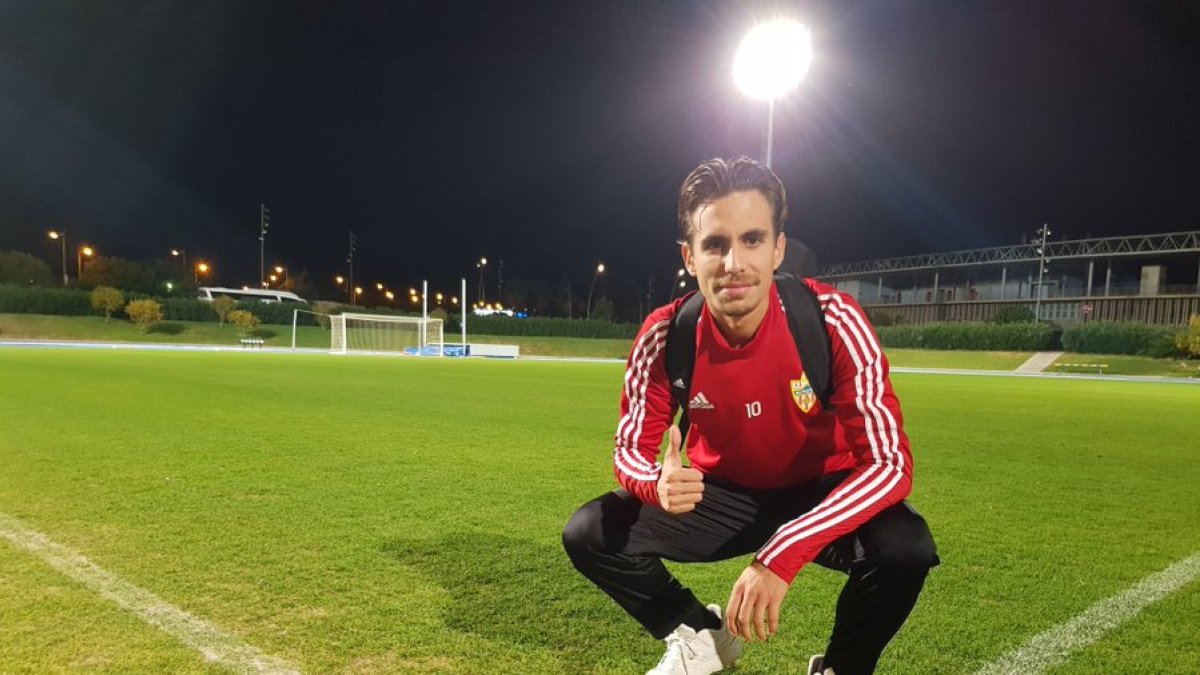 Miguel Guirao en el Anexo del Mediterráneo.