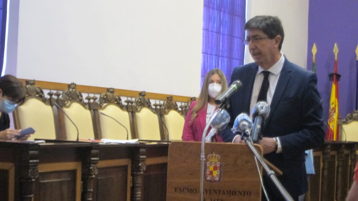 Juan Marín, vicepresidente de la Junta.