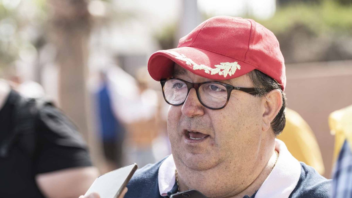 José Juan Rubí, concejal de Deportes de Roquetas de Mar.