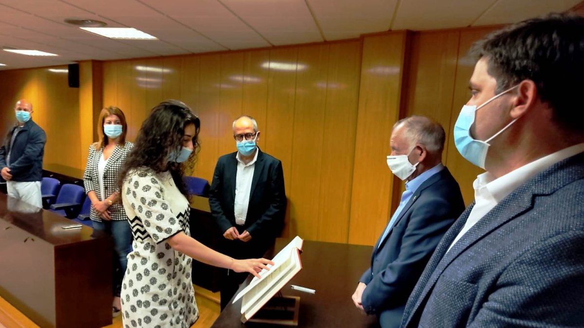 Toma de posesión hace unos días de nuevos funcionarios de Roquetas.