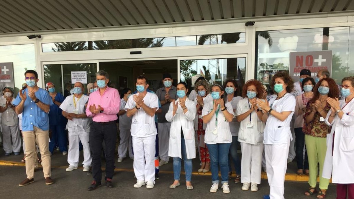 Personal sanitario de Torrecárdenas.