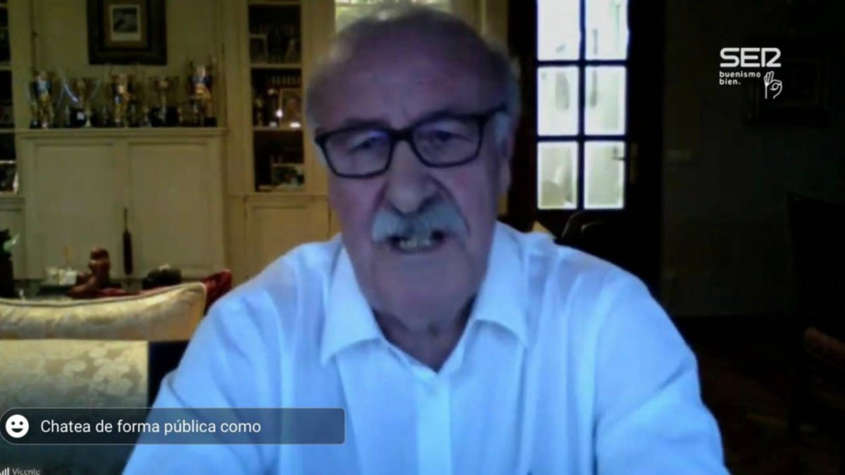 Vicente del Bosque no tiene por ahora intenciones políticas.