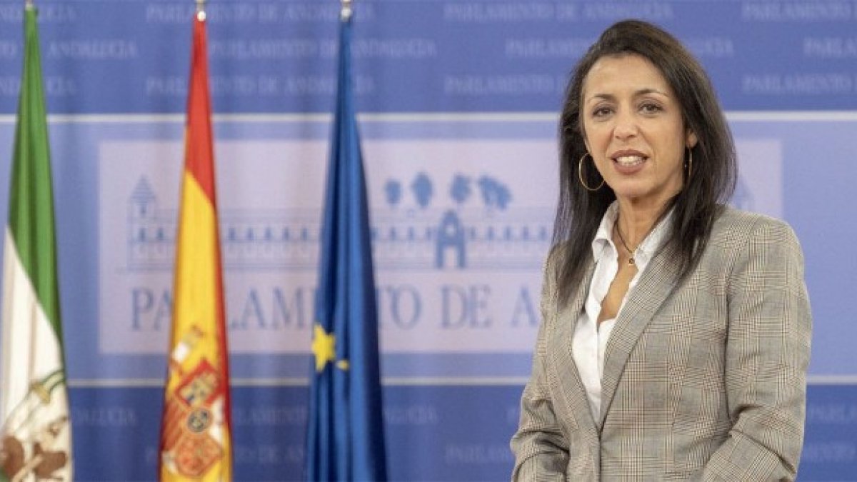 La almeriense Marta Bosquet, presidenta del Parlamento Andaluz.