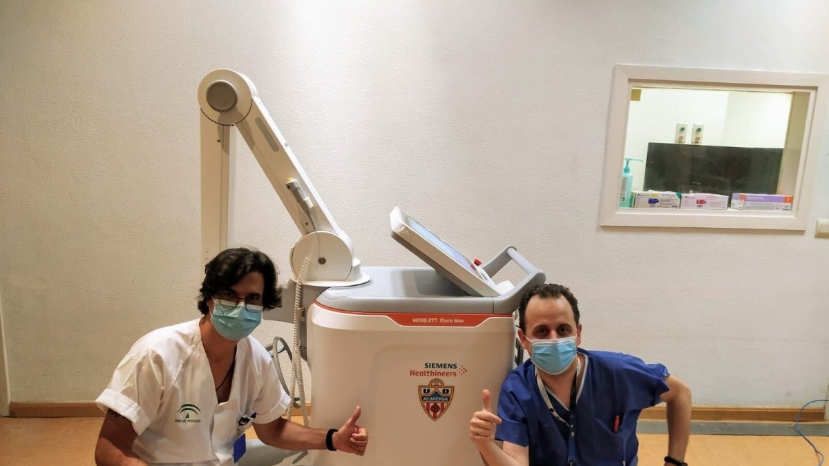 La máquina de Rayos X ya está en Torrecárdenas.