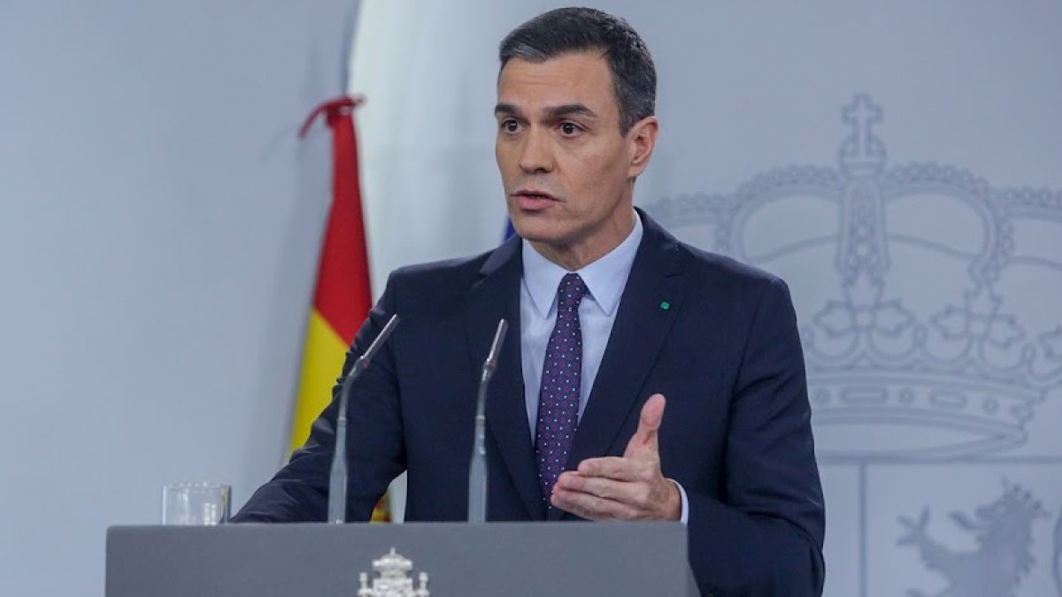 El presidente del Gobierno, Pedro Sánchez.