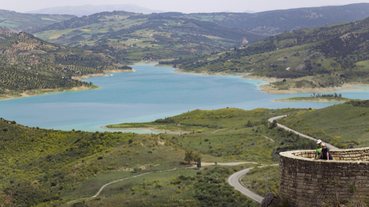 Embalse  de Zahara, un lugar mágico.