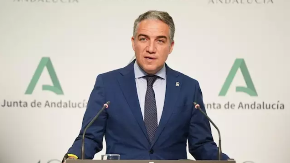 Consejero andaluz de la Presidencia, Administración Pública e Interior, Elías Bendodo.