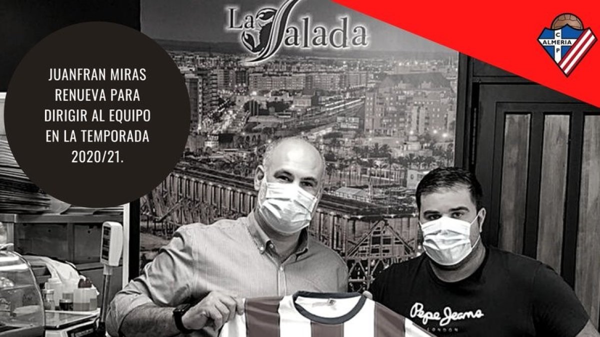 Juanfran Miras, renovado.