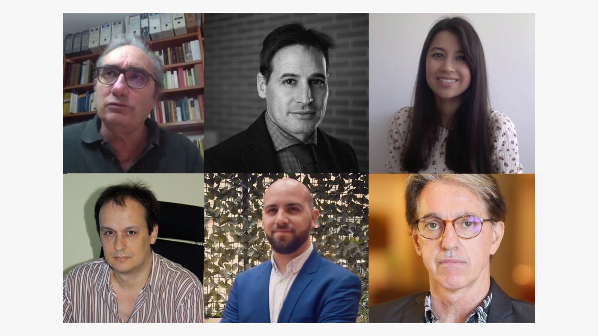 Andrés S. Picón, Pablo Casanova, Gloria Román, Rafael Quirosa-Cheyrouze, Juan Fco. Colomina y Julián Casanova participan en ‘Haciendo Historia’.