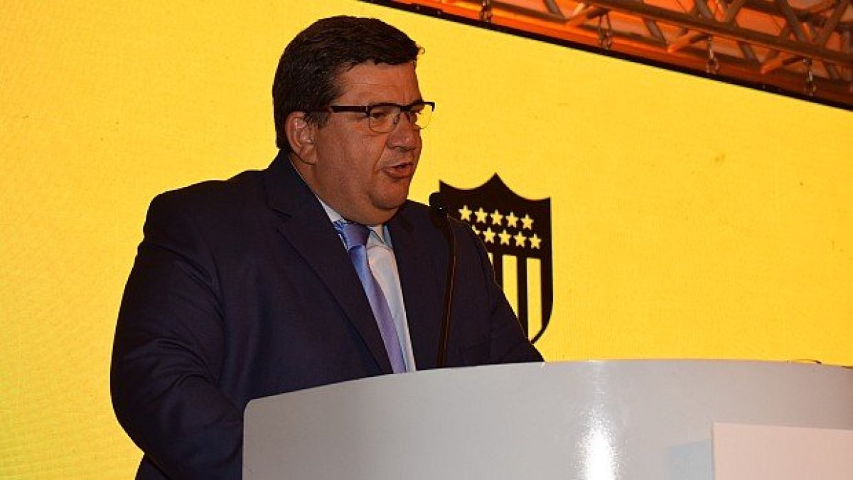 El presidente de Peñarol.
