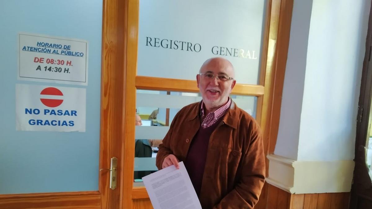 El edil de Ciudadanos, José López.