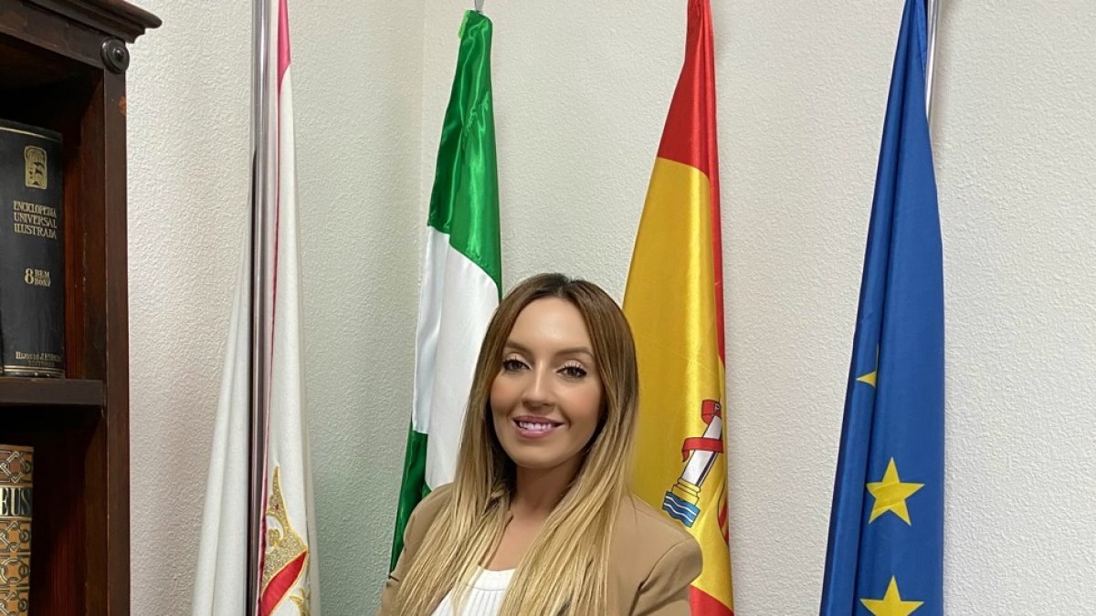 La alcaldesa en funciones de Vélez-Blanco.