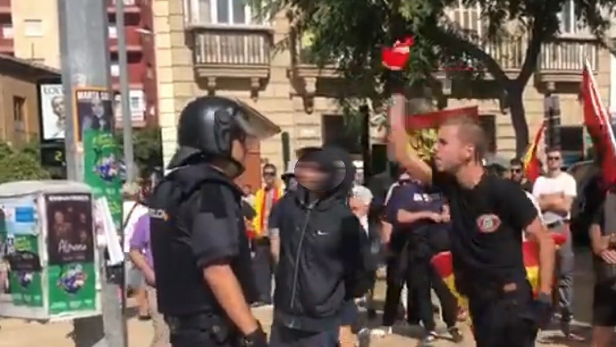 Manifestación de la Puerta Purchena de octubre