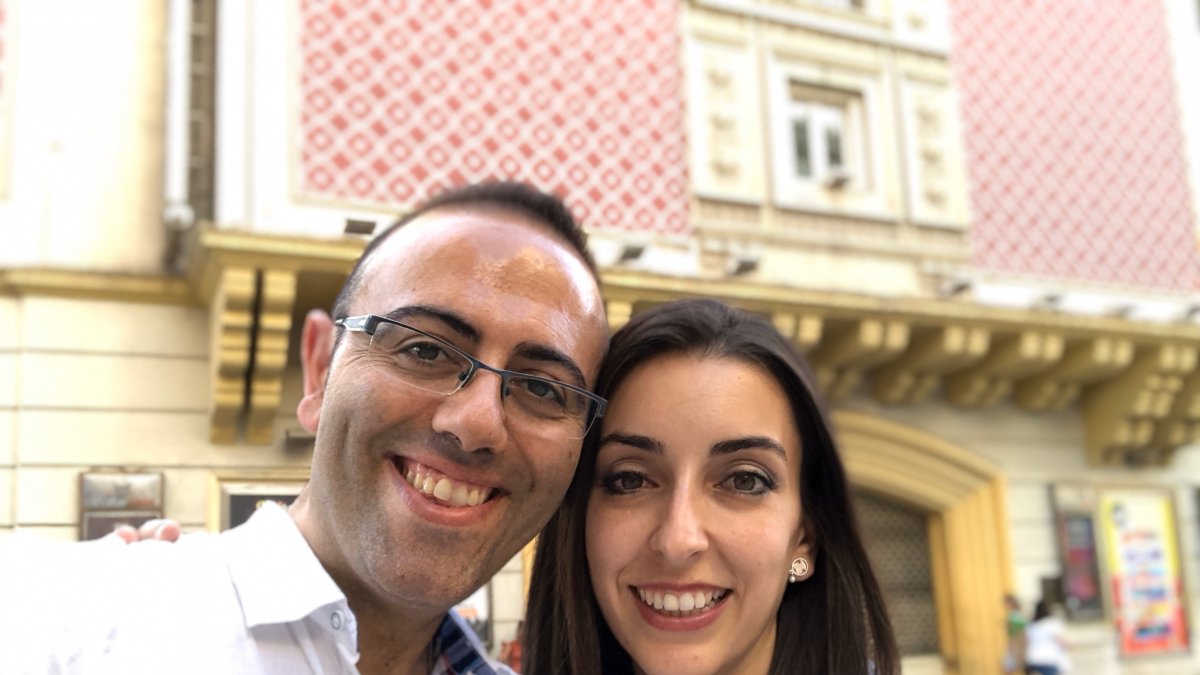 Moisés Iniesta y Ana María Baeza