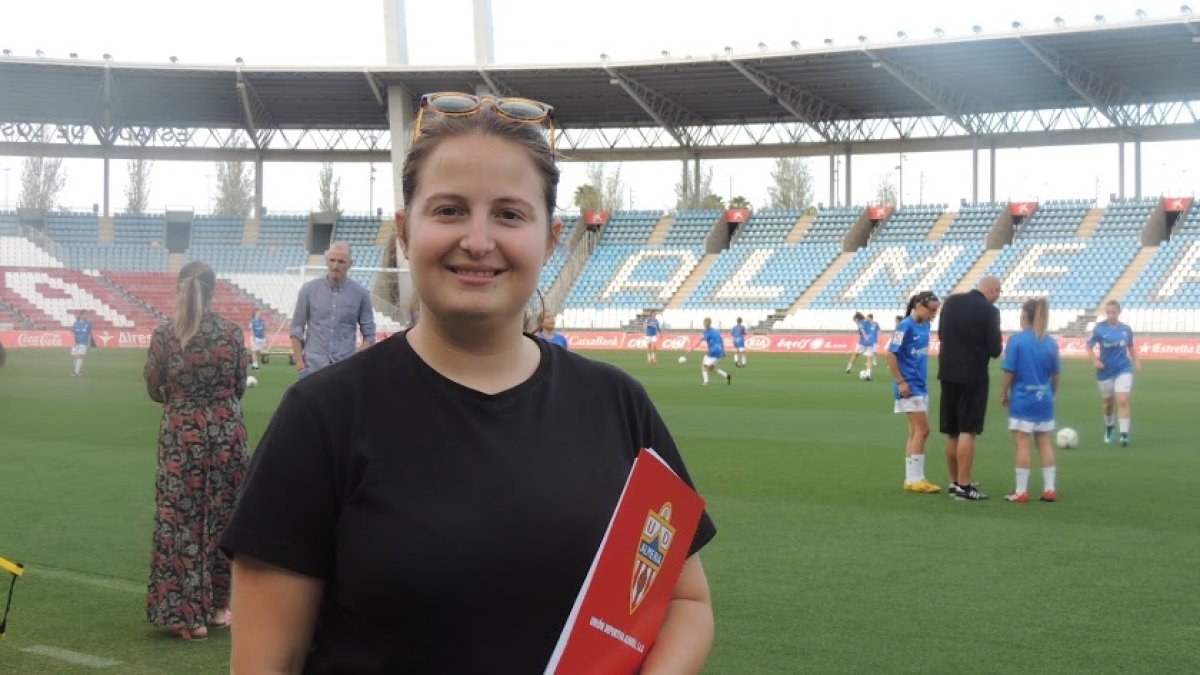 Rocío Muñoz ha hecho un gran trabajo en la Fundación del Almería.