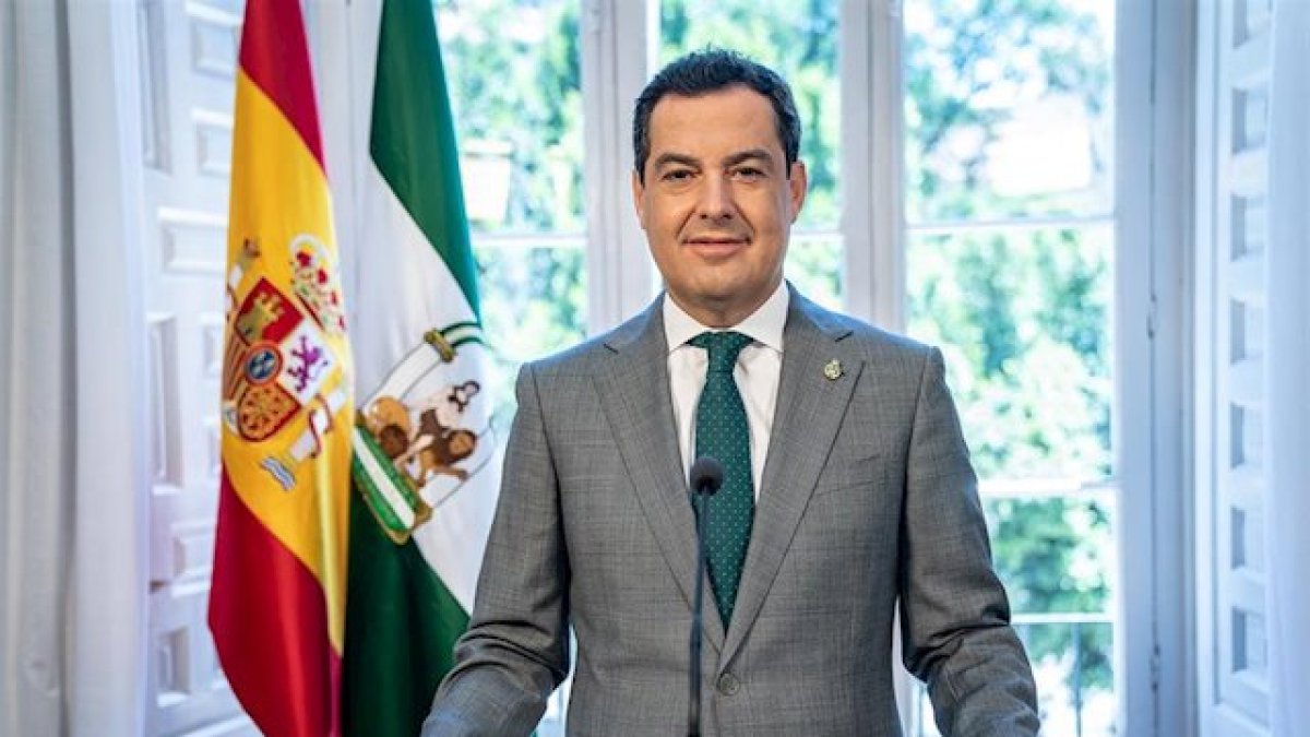 Juanma Moreno, presidente de Andalucía.