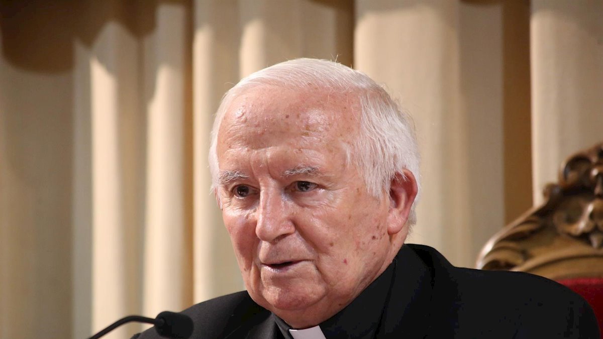 El arzobispo de Valencia, Antonio Cañizares.