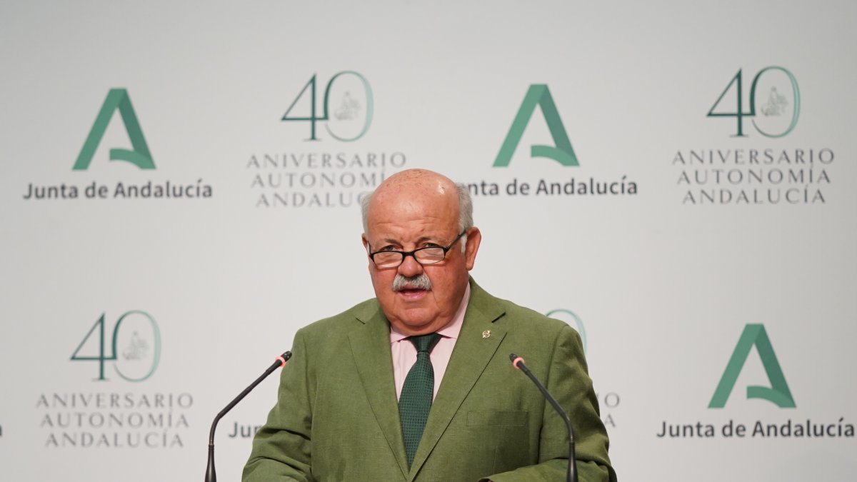 Jesús Aguirre, consejero de Salud.