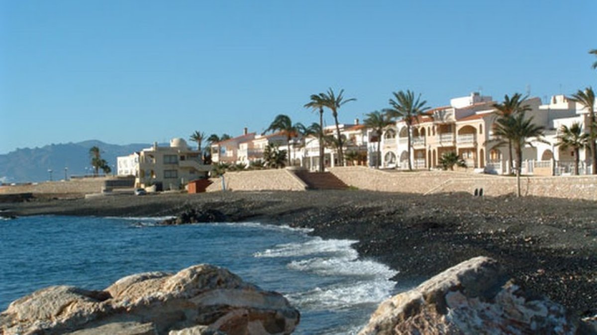 Playa de Villaricos, en el término municipal de Cuevas del Almanzora.