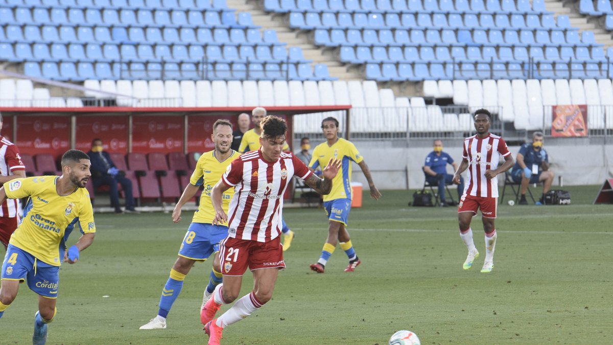 Darwin Núñez en el encuentro con Las Palmas.