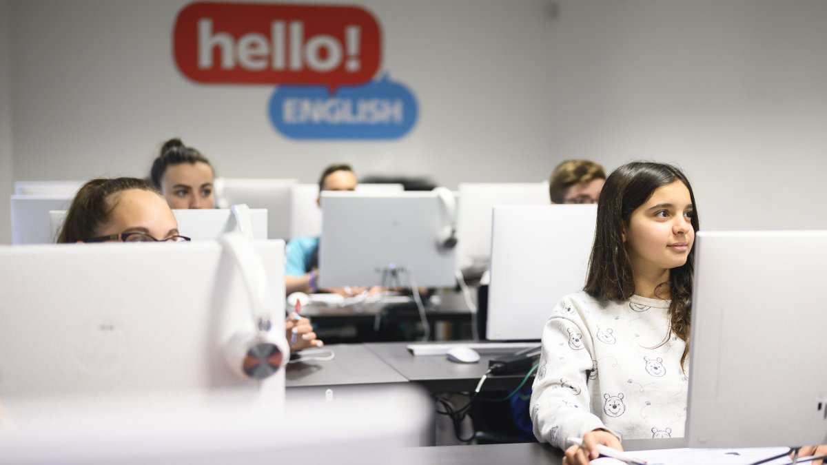 Instalaciones de Hello English.