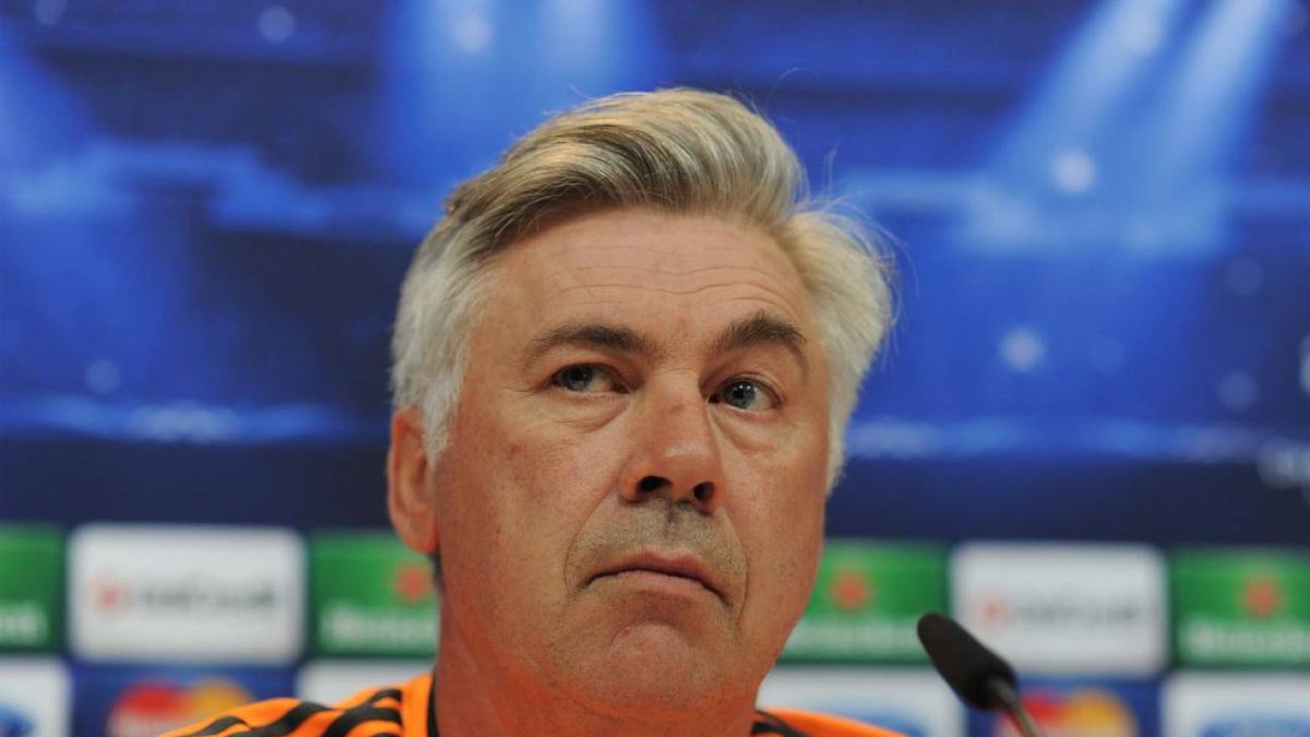 El entrenador italiano en su etapa madridista.