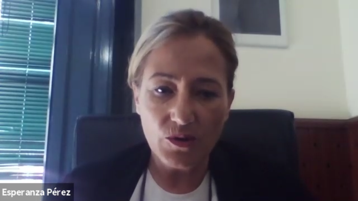 Intervención de la alcaldesa de Níjar, Esperanza Pérez en el ‘Webinar’ de LA VOZ