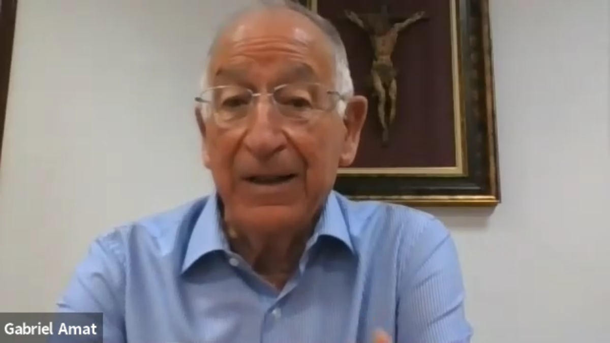Intervención del alcalde de Roquetas de Mar, Gabriel Amat en el ‘Webinar’ de LA VOZ