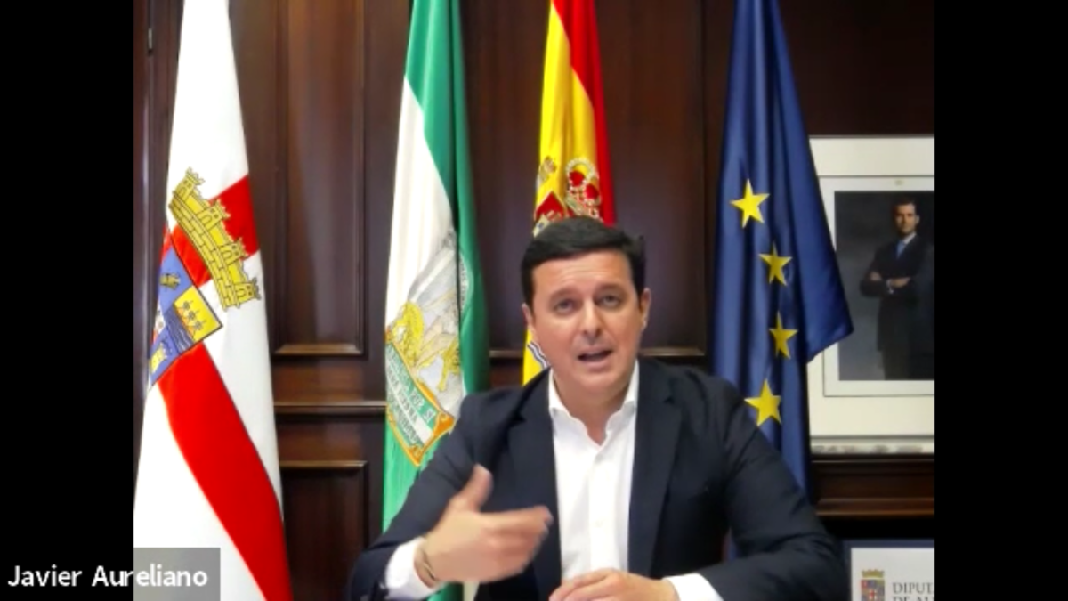 Intervención del presidente de la Diputación, Javier A. García en ‘Webinar’ de LA VOZ