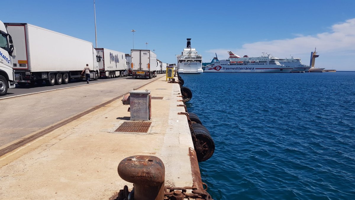 Panorámica del Puerto de Almería