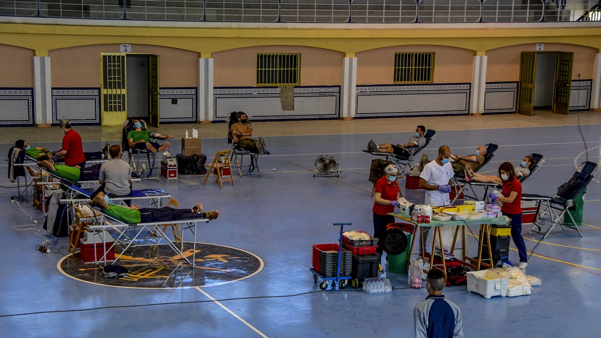 Panorámica del pabellón deportivo