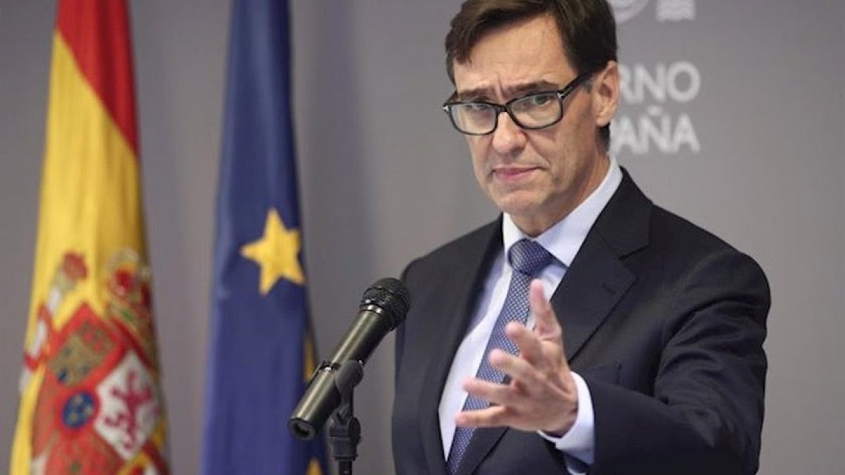 El ministro de Sanidad, Salvador Illa.