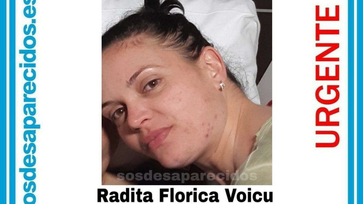 Detalle del cartel difundido por SOS Desaparecidos.