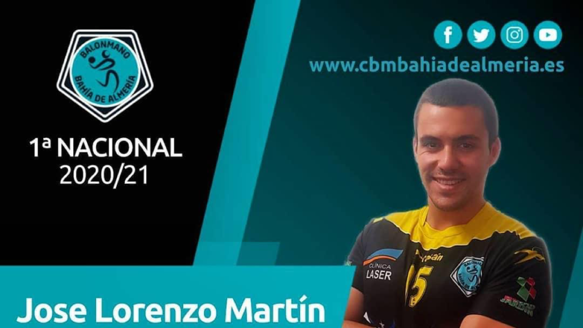 José Lorezo defenderá los colores del Bahía de Almería.