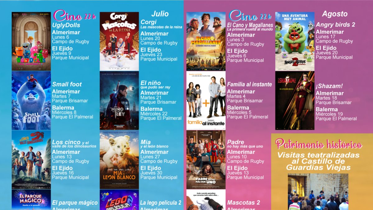 El área de Cultura ha decidido apostar este verano por los artistas locales.