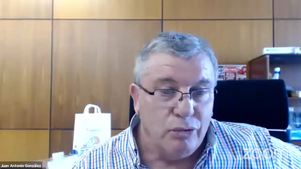 Juan Antonio González, presidente de Coexphal y de Vicasol.