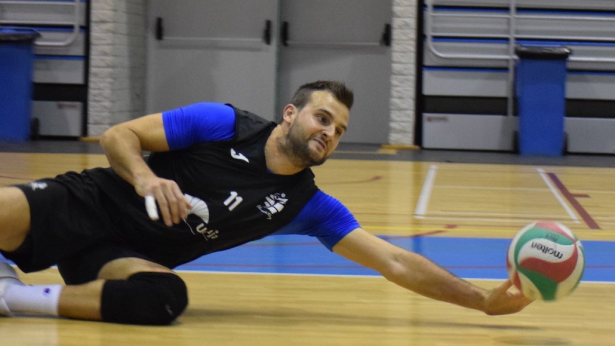 Mario Ferrera en una acción del juego.