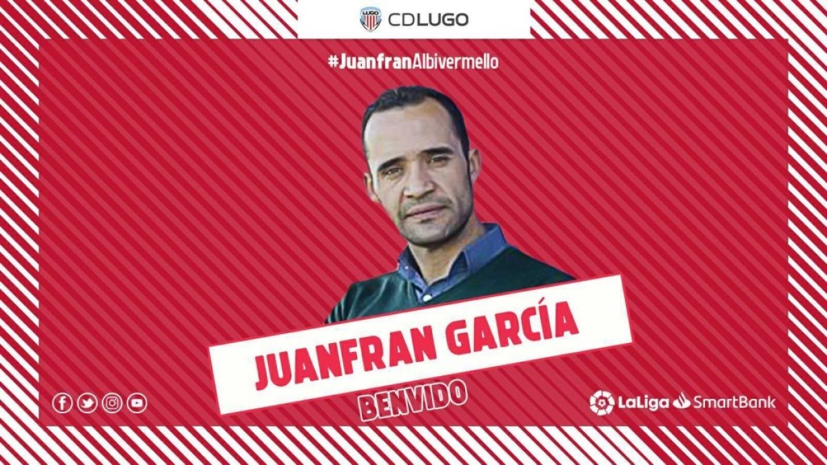 El nuevo entrenador del Lugo.