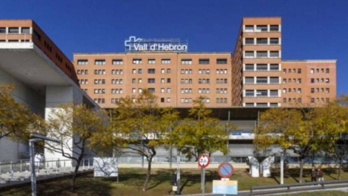 Hospital Vall d\'Hebron de Barcelona.